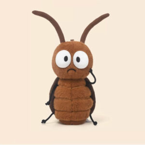 Quirky Big-Eyed Roach Plushie