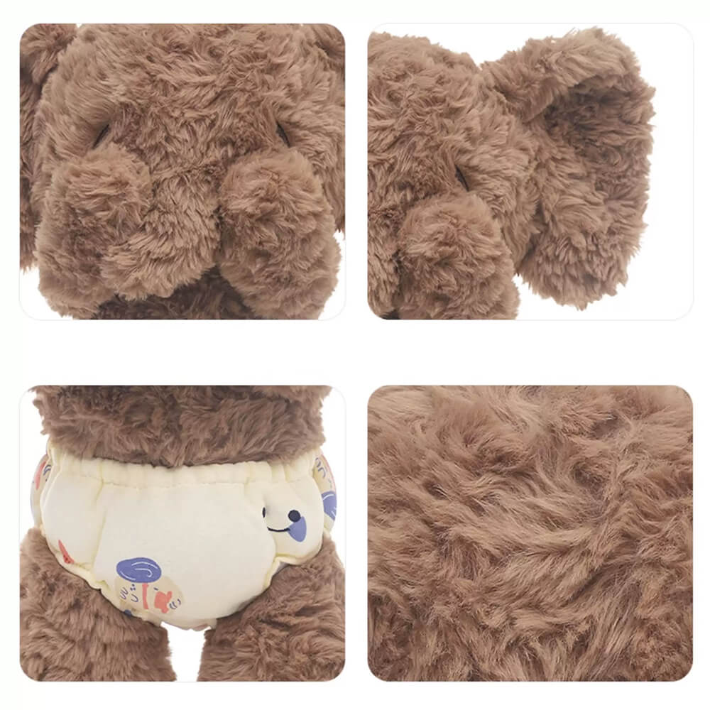 Cuddly Diaper Baby Elephant Plushie - Image 3
