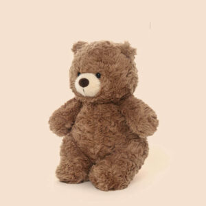 Vintage Fluffy Brown Bear Plushie