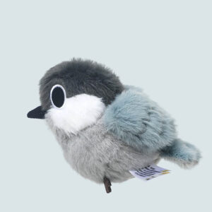 Plush Great Tit Bird Stuffed Doll